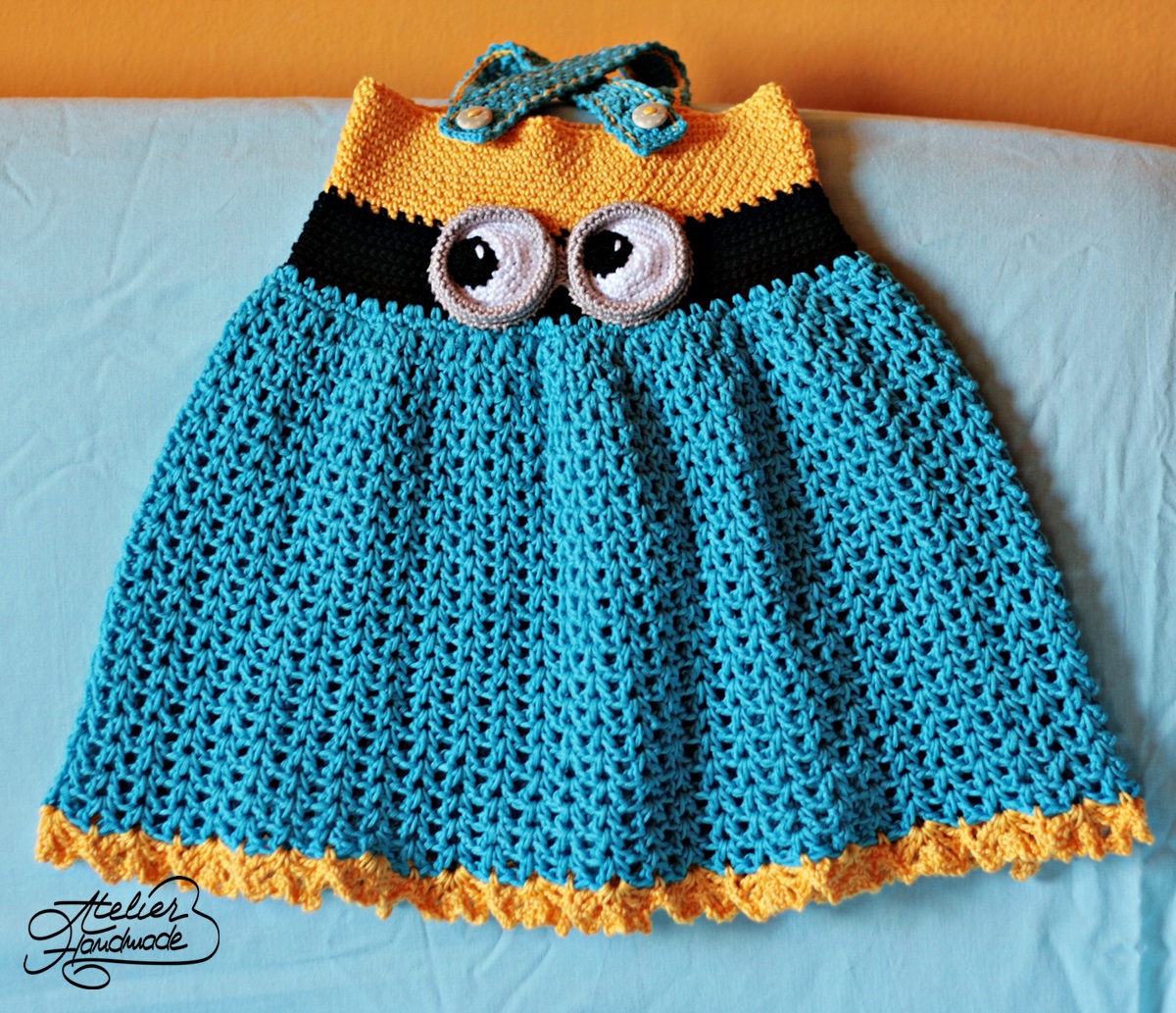 crochet-minion-dress